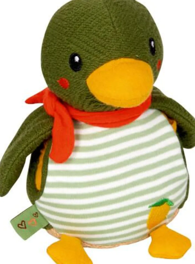 Kuscheltier mit Schnuffeltuch Ente - Little Wonder