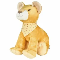 Kuscheltier XXL Löwe Leo. mattgelb