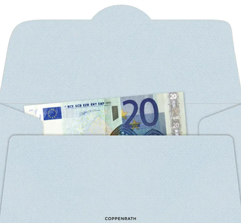 Kuvert für Geld- oder Gutschein: Alles Gute zur Ko
