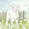 LAMB IN THE MEADOW Lunch-Servietten L1033600