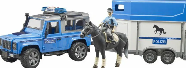 Land Rover Defender Polizeifahrzeug
