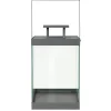 Laterne -FINCA- Steel Gray mittel
