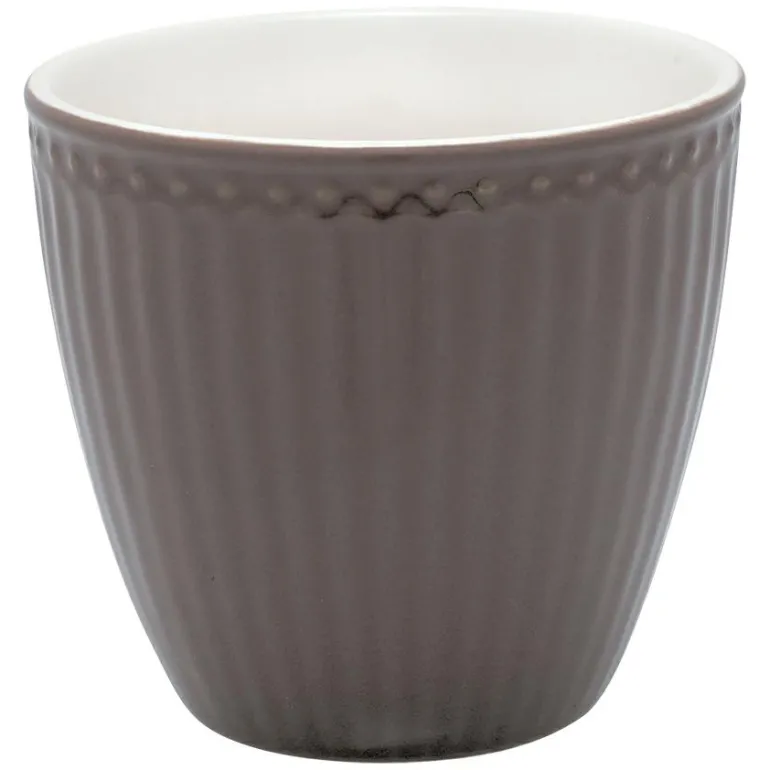 Latte Becher dark chocolate Alice