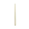 LED 2er Dinnerkerze Basic Echtwachs cream rustic 2