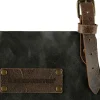 Lederschürze Gr.3, Antikleder braun Kreuzberiemun