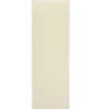 LED Stumpenkerze Slim Basic Echtwachs cream rustic