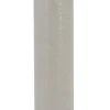LED Stumpenkerze Slim Basic Echtwachs sand rustic