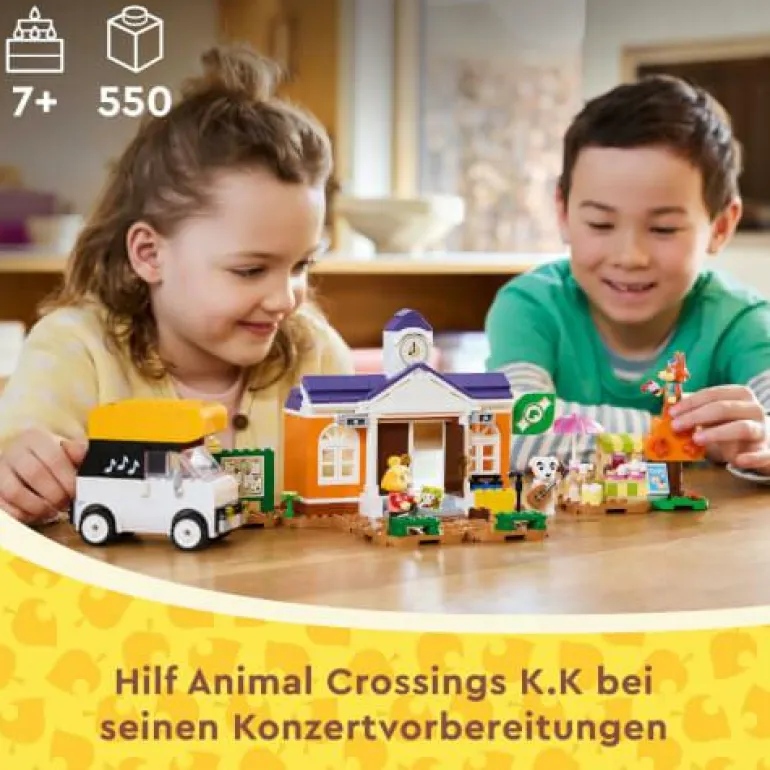 LEGO® Animal Crossing™ K.K. spielt auf dem Festpla