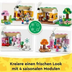LEGO® Animal Crossing™ Kreative Häuser: Jahreszeit