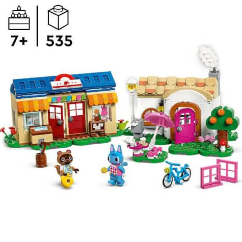 LEGO® Animal Crossing™ Nooks Laden und Sophies Hau