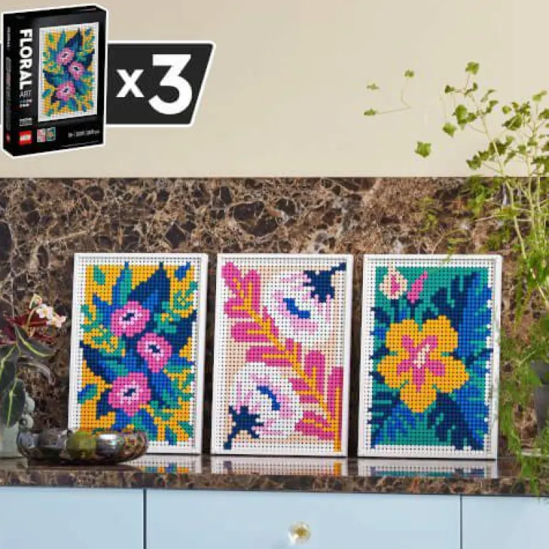 LEGO® ART Blumenkunst 31207