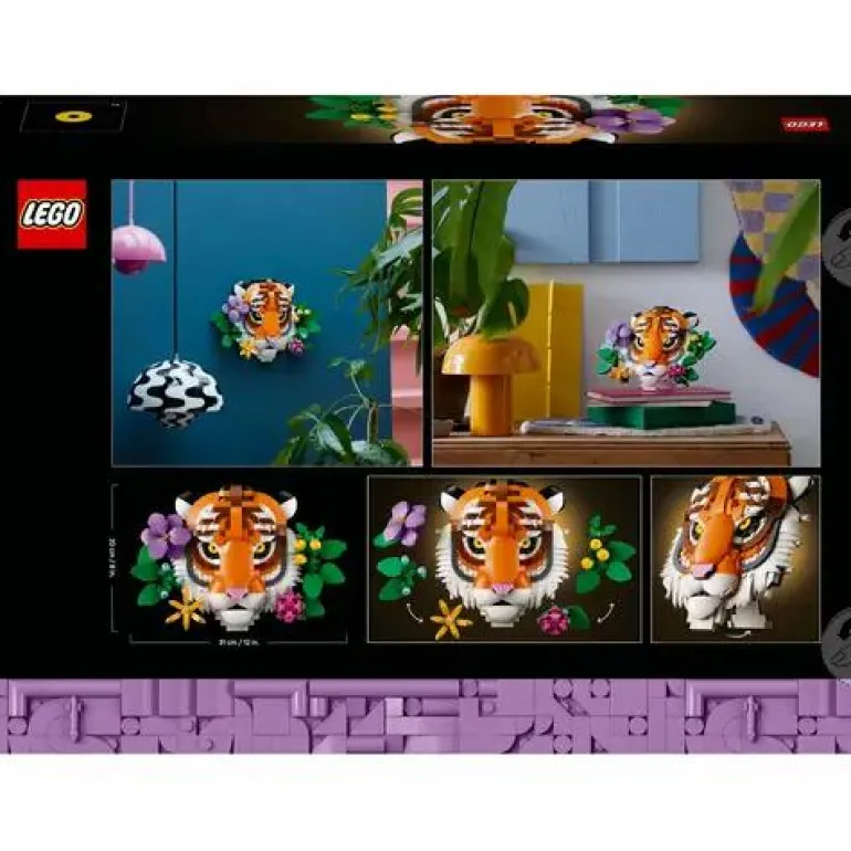 LEGO® ART Fauna Collection - Tiger 31217