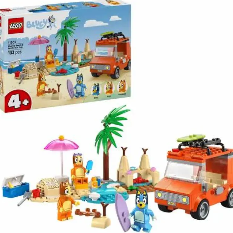 LEGO® Bluey Blueys Strandausflug 11202