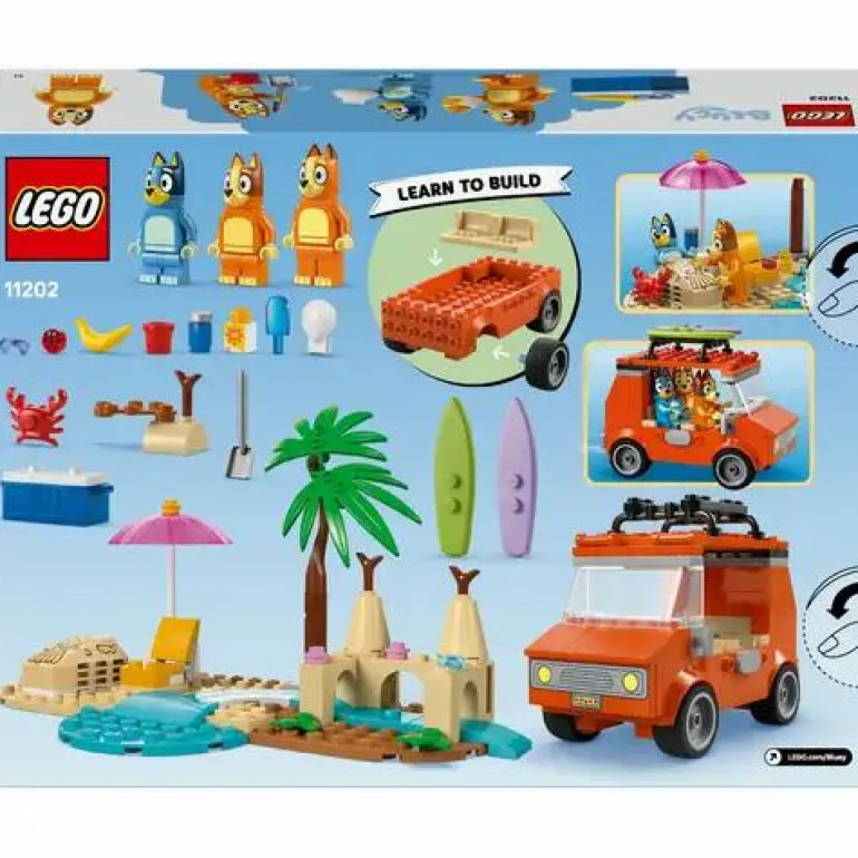 LEGO® Bluey Blueys Strandausflug 11202