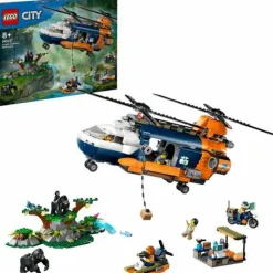 LEGO® City Dschungelforscher-Hubschrauber 60437