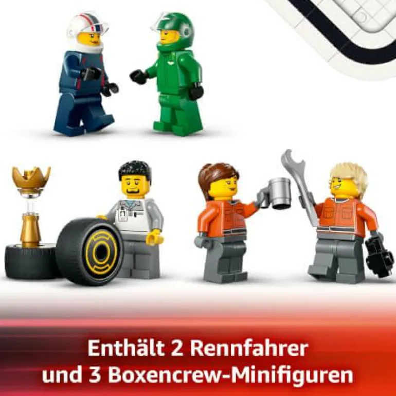 LEGO® City F1® Transporter mit RB20 & AMR24 F1® Re