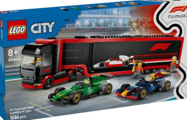 LEGO® City F1® Transporter mit RB20 & AMR24 F1® Re