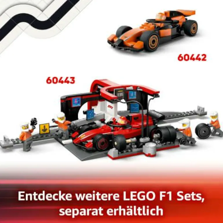 LEGO® City F1® Transporter mit RB20 & AMR24 F1® Re