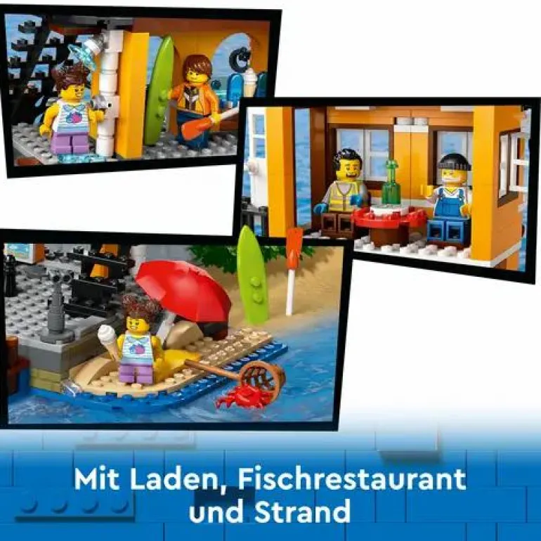 LEGO® City Hafen mit Frachtschiff 60422