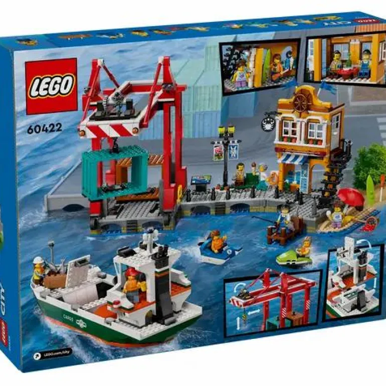 LEGO® City Hafen mit Frachtschiff 60422