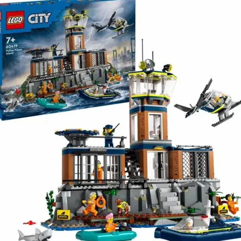 LEGO® City Polizeistation auf der Gefängnisinsel 6
