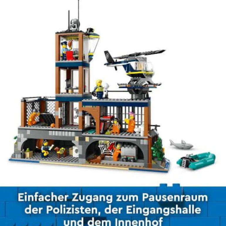LEGO® City Polizeistation auf der Gefängnisinsel 6