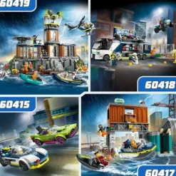 LEGO® City Polizeistation auf der Gefängnisinsel 6