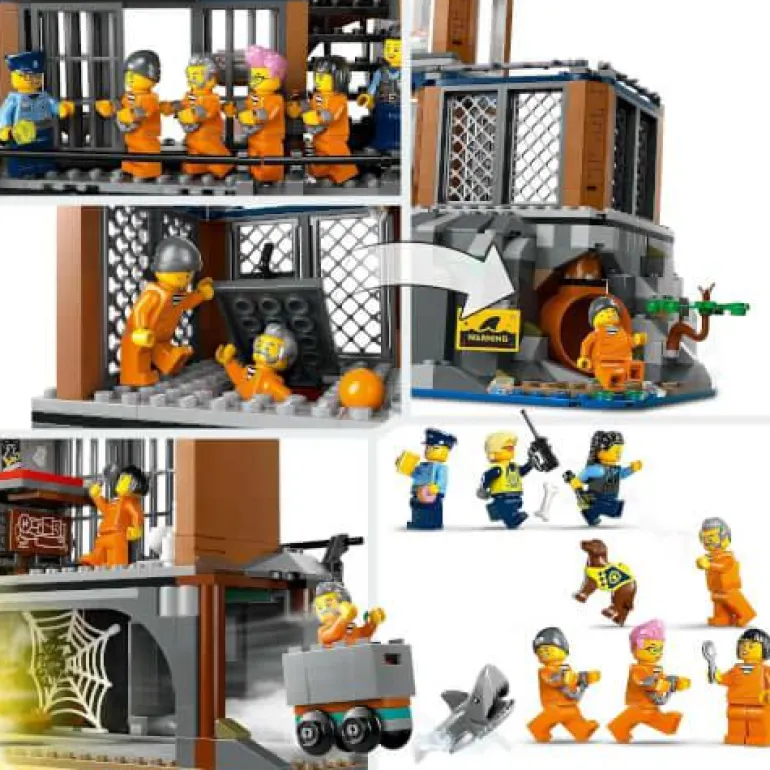 LEGO® City Polizeistation auf der Gefängnisinsel 6