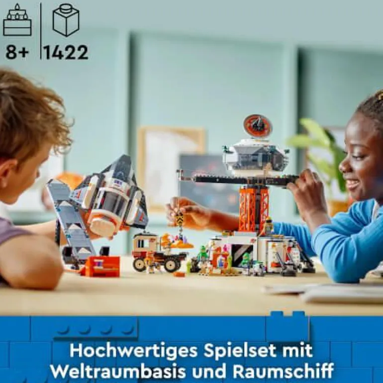 LEGO® City Raumbasis mit Startrampe 60434