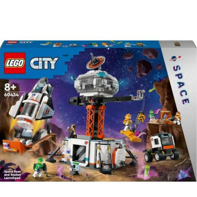 LEGO® City Raumbasis mit Startrampe 60434