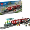 LEGO® City Straßenbahn mit Haltestelle 60423