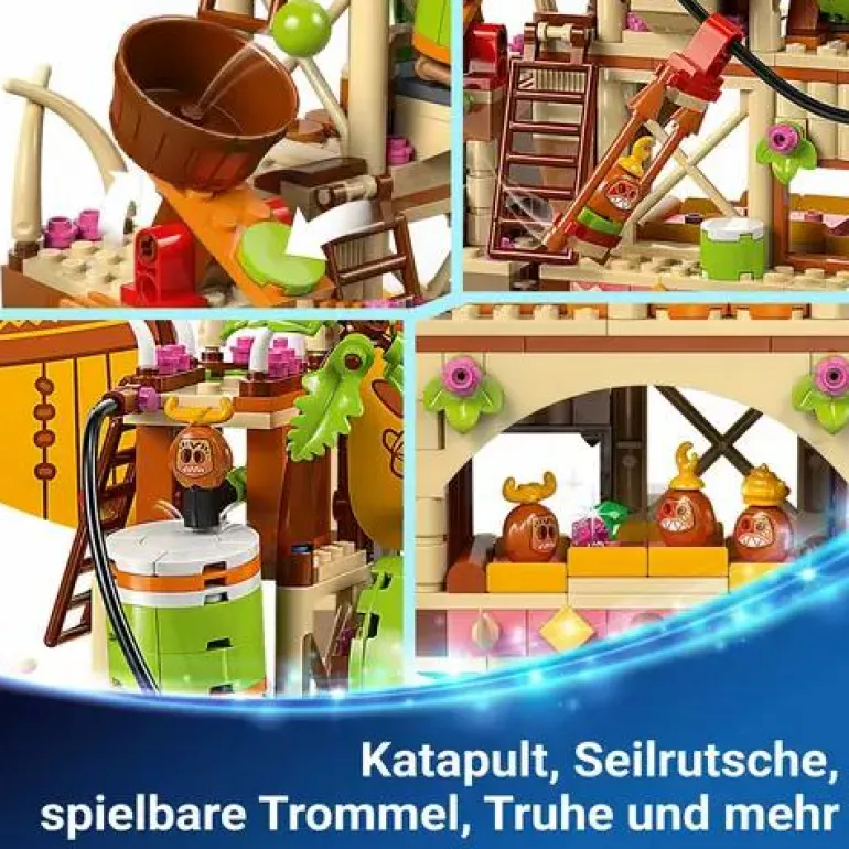 LEGO® Disney™ Kakamora-Barge 43258