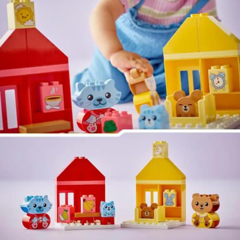 LEGO® DUPLO® Alltagsroutinen: Essen & Schlafenszei