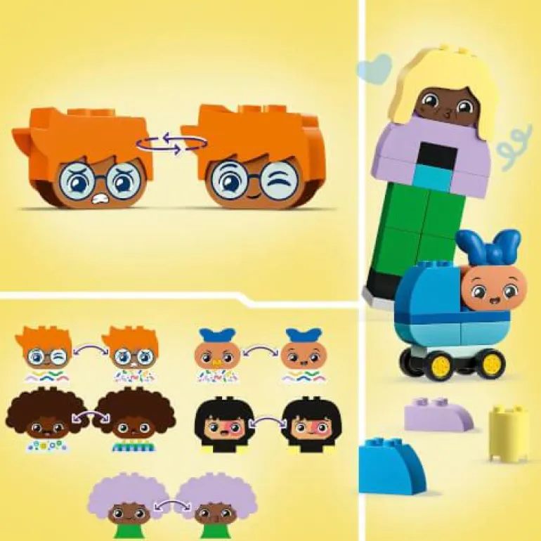 LEGO® DUPLO® Baubare Menschen mit großen Gefühlen