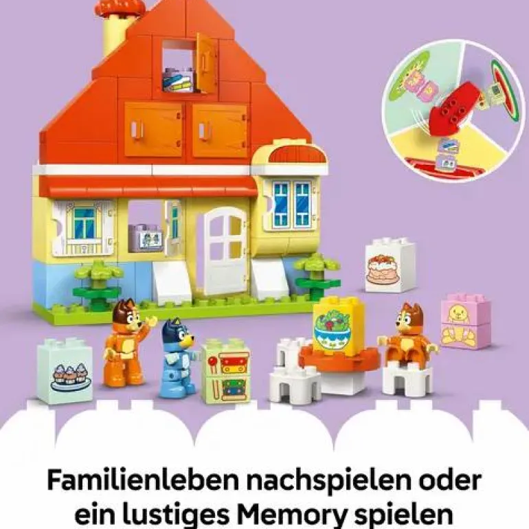 LEGO® DUPLO® Blueys Familienhaus Mit Memory-Spiel