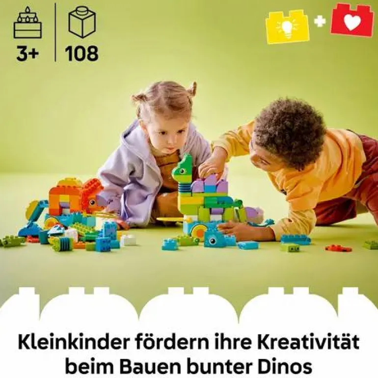 LEGO® DUPLO® Dinos Auf Rädern 3-In-1-Set