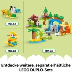 LEGO® DUPLO® Dinos Auf Rädern 3-In-1-Set