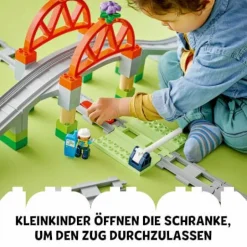 LEGO® DUPLO® Eisenbahnbrücke und Schienen – Erweit