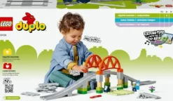 LEGO® DUPLO® Eisenbahnbrücke und Schienen – Erweit
