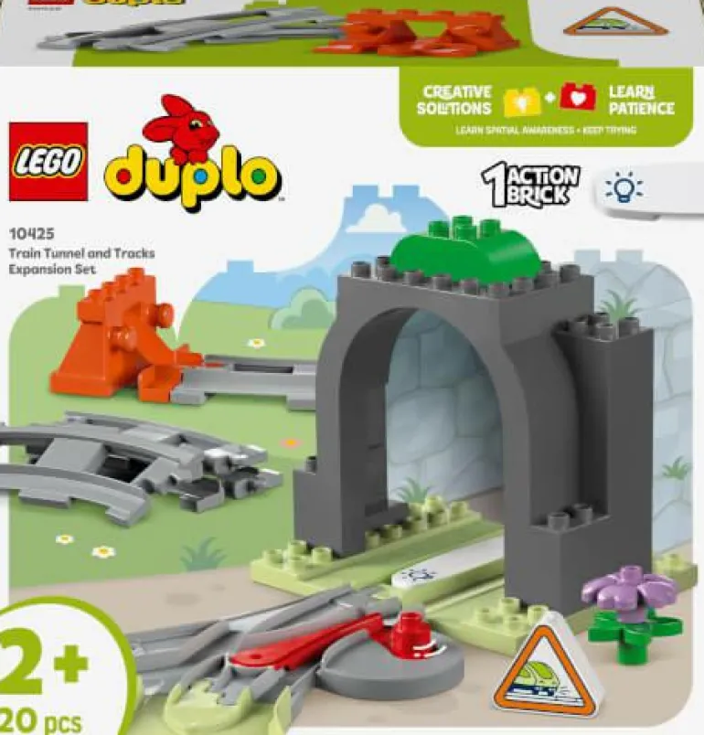 LEGO® DUPLO® Eisenbahntunnel und Schienen – Erweit