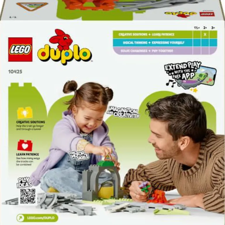LEGO® DUPLO® Eisenbahntunnel und Schienen – Erweit