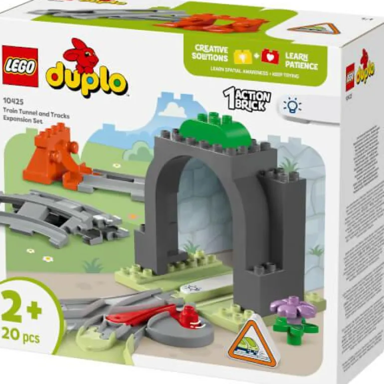 LEGO® DUPLO® Eisenbahntunnel und Schienen – Erweit