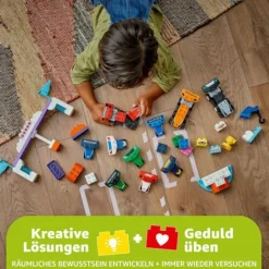 LEGO® DUPLO® F1® Team Rennautos mit Rennfahrern 10