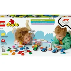 LEGO® DUPLO® F1® Team Rennautos mit Rennfahrern 10