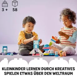 LEGO® DUPLO® 3-in-1-Spaceshuttle für viele Abenteu
