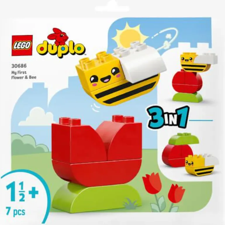 LEGO® DUPLO® Meine erste Blume mit Biene 30686