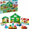 LEGO® DUPLO® Peppa Pig Opas Garten und Gewächshaus