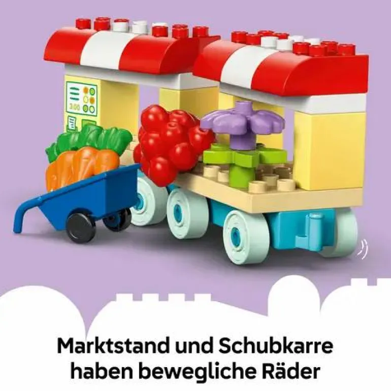 LEGO® DUPLO® Peppa Pig Opas Garten und Gewächshaus