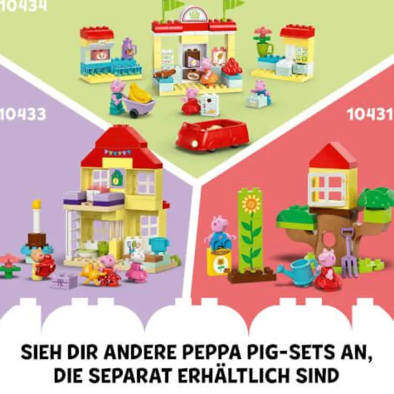 LEGO® DUPLO® Peppa Pig Peppas Bootsausflug 10432