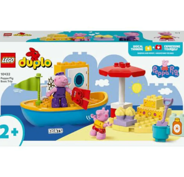 LEGO® DUPLO® Peppa Pig Peppas Bootsausflug 10432